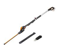 Cortasetos pértiga a batería worx 20v 45 cm largo cuchilla