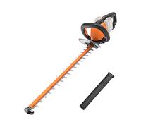 WORX wg284e.9 40 V (2 x 20 V) - Eléctrico Dual tipo de cuchillas para uniforme Cortes - Incluye Funda - Cortasetos sin carga y batería