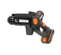 WORX WG327E Mini Motosierra 15cm 20V 2Ah Brushless, una Mano