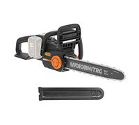 WORX WG385E.9 Motosierra Nitro 40V 2x20V Brushless Sin Batería, Espada 40cm, Tensión Automática, Lubricado Automático y Freno de Cadena