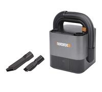 WORX WX030.9 Aspirador de Coche 20V (S/Bat), 20 V, Negro