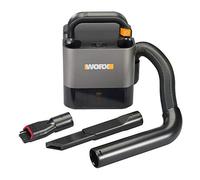 Worx WX030L.9 - Aspirador Compacto inalámbrico Power Share 20V, Solo Herramienta Desnuda, Negro