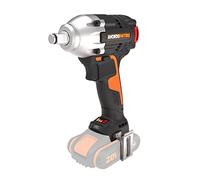 WORX WX272.9 Atornillador de Impacto Brushless 20V Sin Batería, 3 Velocidades Variables, Más Potencia que Modelos Convencionales, LED y Microtextura