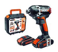 WORX WX292 - Atornillador de Impacto Brushless 20V 2Ah 2bat