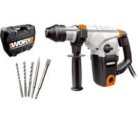 Worx WX333 Martillo perforador con 3 funciones de 1250W y 5J