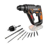 WORX WX390.9 - Herramienta 3 en 1 martillo neumático, taladro, atornillador, H3 18 V 20 V MAX - solo cuerpo