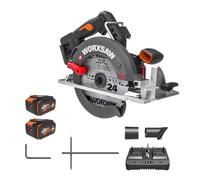 WORX WX533 Sierra Circular Brushless 40V 190mm, 70mm, 2x4Ah