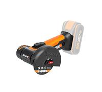 WORX WX801.9 | Mini Amoladora Chopper 20 V Máx. | Worx | PowerShare | Sin batería ni cargador | Ajuste rápido del protector de d