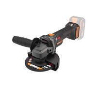 WORX Amoladora angular inalámbrica 20V 125mm | WX814.9 | potencia equivalente a 1000 W, corte 50% más rápido, diseño compacto