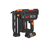 WORX WX841 Nitro - Clavadora eléctrica inalámbrica 20 V - 2 Ah - Tire hasta 80 clavos por minuto - Hasta 64 mm en la madera - Desbloqueo sin herramientas - (incluye batería y cargador| 200 clavos