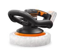 WORX WX856.9 Pulidora Orbital a Batería 20V 254mm 3.000rpm, Sin Batería | Pulidora orbital de 20 V con disco de 254 mm, 3.000 rpm, acción orbital aleatoria y empuñadura delantera; sin batería