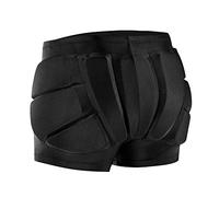 WOSAWE Pantalones cortos acolchados de EVA para adultos, protector de coxis, para patinaje, esquí, almohadilla de impacto, talla XXL