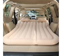 woshisanni Colchón Hinchable Coche para Jeep Wrangler JK Rubicon Sahara Sport 2007-2017, Colchón Hinchable Plegable Acampada Cama Air Almohadilla Coche Viaje Accesorios,Beige