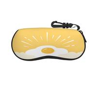 Woshuwo Egg Like The Sun - Funda portátil para gafas de sol