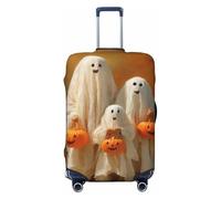 Woshuwo Family of Cute Little Ghosts - Fundas elásticas para equipaje de viaje, a prueba de polvo, resistente a los arañazos, protector de maleta de 22 a 24 pulgadas