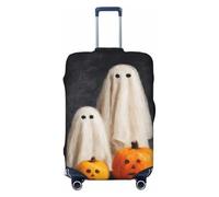 Woshuwo Family of Cute Little Ghosts - Fundas elásticas para equipaje de viaje, a prueba de polvo, resistente a los arañazos, protector de maleta de 22 a 24 pulgadas