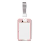 Woshuwo Funda protectora de plástico duro con diseño de ganso caprichoso con gafas de sol diciendo Got Money deslizante para tarjetas de identificación para enfermeras y oficina