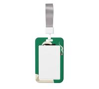 Woshuwo Funda protectora de plástico duro con diseño de ganso de dibujos animados con gafas de sol para enfermeras y oficina
