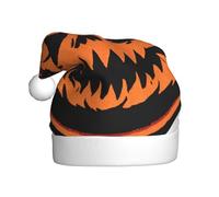 Woshuwo Horror Halloween calabaza Santa sombrero adulto Navidad sombrero novedad sombrero de Navidad