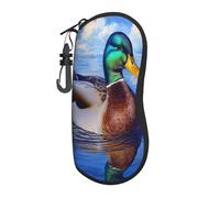Woshuwo Maletín portátil para gafas de sol Mallard On The Water