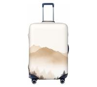 Woshuwo Mountain Range Pine Trees - Fundas elásticas minimalistas para equipaje de viaje, a prueba de polvo, resistente a los arañazos, protector de maleta de 22-24 pulgadas