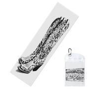 Woshuwo Par de toallas de enfriamiento con diseño de leopardo para cuello y cara, 101.6 x 30.5 cm, trapos suaves y transpirables, para deportes, yoga, golf, gimnasio