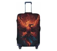 Woshuwo Phoenix Rising from Fire - Fundas elásticas para equipaje de viaje, a prueba de polvo, resistente a los arañazos, para maleta, de 22 a 24 pulgadas