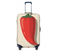 Woshuwo Red Chili Pepper I'm Hot - Fundas elásticas estéticas para equipaje de viaje, a prueba de polvo, resistente a los arañazos, protector de maleta de 22 a 24 pulgadas