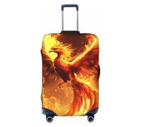 Woshuwo Rising Phoenix - Fundas elásticas para equipaje de viaje, a prueba de polvo, resistente a los arañazos, para maleta, de 22 a 24 pulgadas