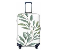 Woshuwo Simple Olive Branch - Fundas elásticas para equipaje de viaje, a prueba de polvo, resistente a los arañazos, protector de maleta de 22-24 pulgadas