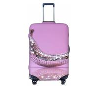 Woshuwo Surreal Banana Disco Ball - Fundas elásticas para equipaje de viaje, a prueba de polvo, resistente a los arañazos, protector de maleta de 22-24 pulgadas