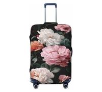 Woshuwo Vintage Roses Dark Academia - Fundas elásticas estéticas para equipaje de viaje, a prueba de polvo, resistente a los arañazos, protector de maleta de 22-24 pulgadas