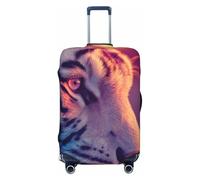 Woshuwo White Tiger Energy - Fundas elásticas minimalistas para equipaje de viaje, a prueba de polvo, resistentes a los arañazos, para maleta, de 22 a 24 pulgadas