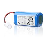 WoskjXas 2800mAh Batería Compatible con iLife A4, A4S, A6, A7, A8, A9, V7, V7s Plus, V7s Pro, X620, Y8H4 Serie Aspiradora Robot [14.4V/40Wh/2800mAh]