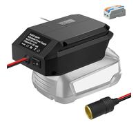 WoskjXas Convertidor 18V a 12V para Makita Batería, Convertidor Reductor de Voltaje de 5V-13V Conversor Step Down con Conector para Encendedor de Cigarrillos Fuente de Alimentación DIY