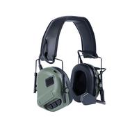 WOSPORT Auriculares Tácticos HD-08 de 5.ª Generación, Insonorizados y Montados en la Cabeza, para Tiro, con Protección Auditiva, Color Verde.