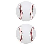 wosume 2pcs práctica de softbol béisbol Suave, béisbol Suave, práctica de Bate de Madera Maciza para Juego de Bate de béisbol(Soft Baseball)