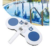 wosume Cepillo de Limpieza de Piscinas, Kit Profesional de Limpieza de Piscinas de 13 Pulgadas Accesorio de Limpieza de estanques con Cabezal de succión de Piscina