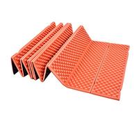 Wosume Espuma al Aire Libre Colchoneta de Camping Playa Plegable Carpa para Dormir Colchón Impermeable(Naranja)