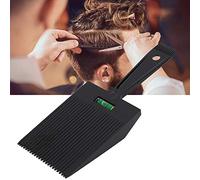 wosume Flattopper Comb, Flat Top Guide Comb Haircut Haircut Clipper Comb Barber Shop Hairstyle Tool (Negro)