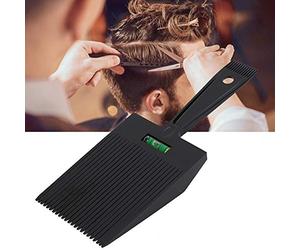 wosume Flattopper Comb, Flat Top Guide Comb Haircut Haircut Clipper Comb Barber Shop Hairstyle Tool (Negro)