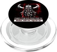 Wotan Odín Germanos Futhark Runas Berserker Vikingos Regalo PopSockets PopGrip para MagSafe