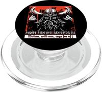 Wotan Odín Germanos Futhark Runas Regalo Berserker Vikingos PopSockets PopGrip para MagSafe