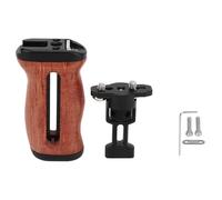 Wotating Mango Lateral de Jaula C, Mango en Y de Aluminio para Vlog Izquierdo y Derecho, rotación de 360 e con Orificios en S de 1/4 pulg., 3/8 pulg. y frío