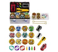 Wotean 12 Peonzas De Batalla, 3 Lanzadores, 1 Asa, 3 Anillos Centrales Y 4 Bases, Juguete, Regalo De Cumpleaños, BB