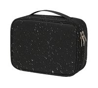 WOTEG Organizador de cables para viajes - Caja de almacenamiento electrónica impermeable, bolsa de almacenamiento de cables para cámara, ratón, discos duros, tapones para los oídos, teléfonos,