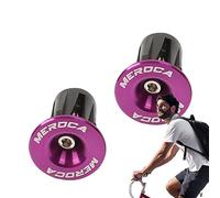 WOTEG Tapones de manillar,Tapón de barra de 2 piezas - Accesorios de ciclismo geniales para bicicleta de montaña, bicicletas de carretera, bicicletas plegables, bicicletas Volantes