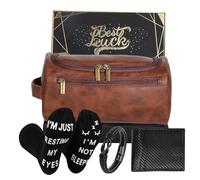 WOTENCE Regalo Hombre, Regalo Hombre Cumpleaños,Día del Padre, Aniversarios, Navidad San Valentin Juego （Negro A）