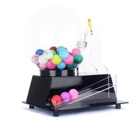 WOTZOV Automatic Bingo Ball Cage with 100 Balls, Electronic Lottery Drawing Machine for Family and Group Games