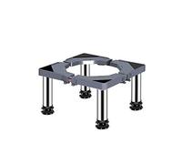 WOTZOV Base Multifuncional para Lavadora, Base Ajustable para Secadora Y Refrigerador, Longitud/Ancho De 40-65 Cm, Bandejas para Macetas Exteriores, Previenen Arañazos Y Abolladuras.，4legs 29